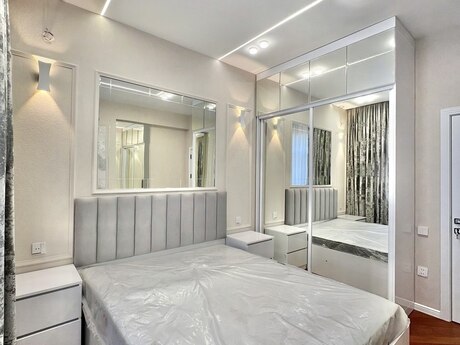 2 otaqlı yeni tikili - Şah İsmayıl Xətai m. - 75 m²