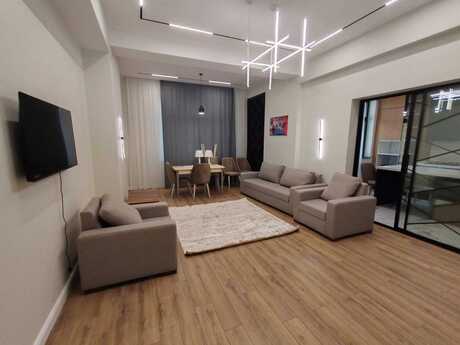 Сдаётся 3-комнатная квартира в новостройке, Elmlər Akademiyası, 130 м², 1 800 AZN/мес, фото 2 / 12