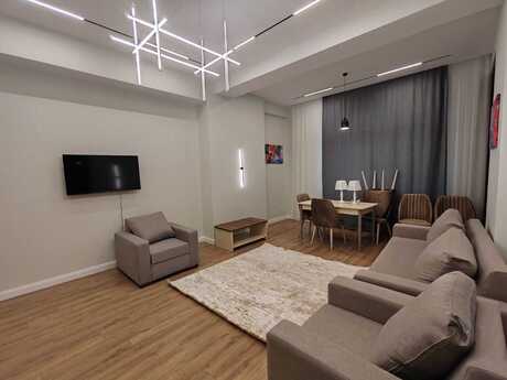 Сдаётся 3-комнатная квартира в новостройке, Elmlər Akademiyası, 130 м², 1 800 AZN/мес, фото 4 / 12