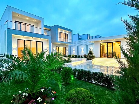 5 otaqlı həyət evi/bağ evi - Mərdəkan q. - 340 m²