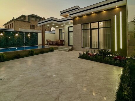 4 otaqlı həyət evi/bağ evi - Mərdəkan q. - 250 m²