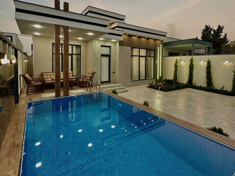 4 otaqlı həyət evi/bağ evi - Mərdəkan q. - 250 m²