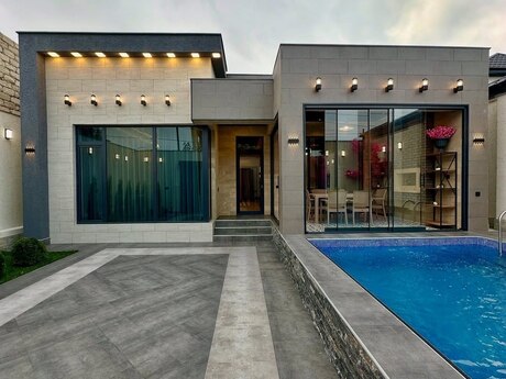 4 otaqlı həyət evi/bağ evi - Mərdəkan q. - 250 m²