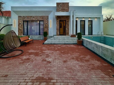 4 otaqlı həyət evi/bağ evi - Mərdəkan q. - 250 m²