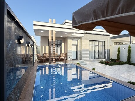 4 otaqlı həyət evi/bağ evi - Mərdəkan q. - 135 m²