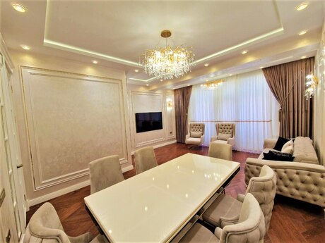 3 otaqlı yeni tikili - Nəriman Nərimanov m. - 140 m²