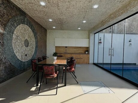 4 otaqlı həyət evi/bağ evi - Mərdəkan q. - 250 m²