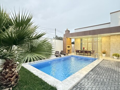 4 otaqlı həyət evi/bağ evi - Mərdəkan q. - 160 m²