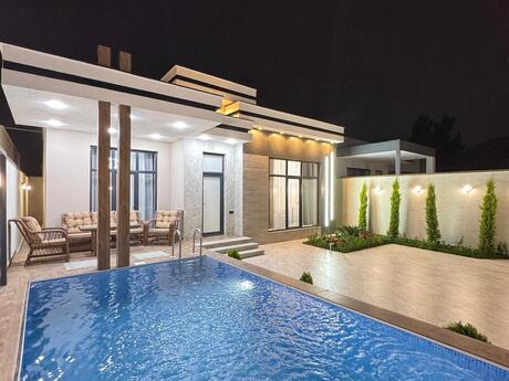 4 otaqlı həyət evi/bağ evi - Mərdəkan q. - 135 m²