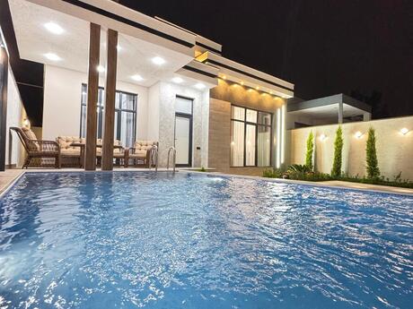 4 otaqlı həyət evi/bağ evi - Mərdəkan q. - 135 m²