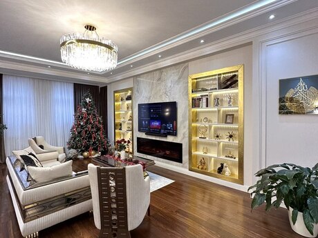 4 otaqlı yeni tikili - Nəsimi r. - 200 m²