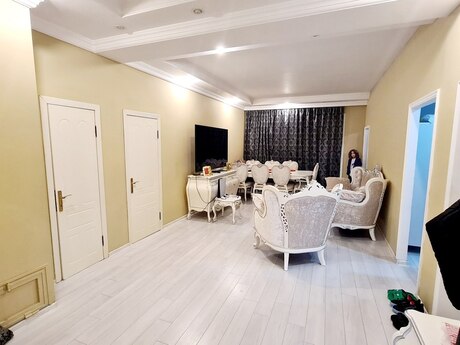 3 otaqlı yeni tikili - Nəriman Nərimanov m. - 95 m²