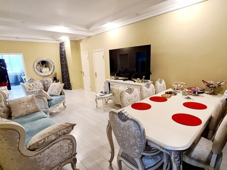 3 otaqlı yeni tikili - Nəriman Nərimanov m. - 95 m²