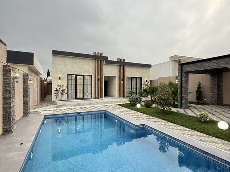 4 otaqlı həyət evi/bağ evi - Mərdəkan q. - 160 m²