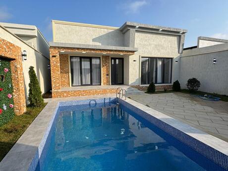 4 otaqlı həyət evi/bağ evi - Şüvəlan q. - 160 m²