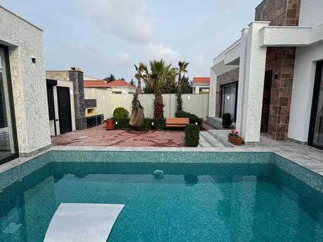 4 otaqlı həyət evi/bağ evi - Mərdəkan q. - 180 m²