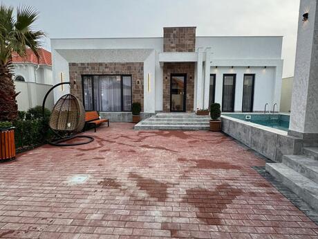4 otaqlı həyət evi/bağ evi - Mərdəkan q. - 180 m²