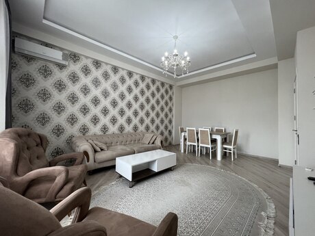 3 otaqlı yeni tikili - Şah İsmayıl Xətai m. - 130 m²