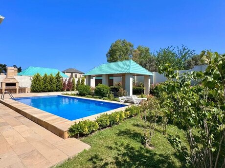 4 otaqlı həyət evi/bağ evi - Mərdəkan q. - 180 m²
