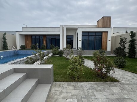 4 otaqlı həyət evi/bağ evi - Şüvəlan q. - 180 m²