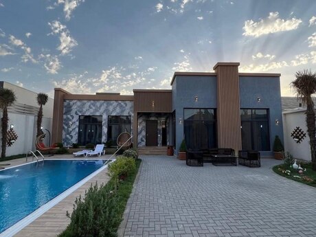 4 otaqlı həyət evi/bağ evi - Mərdəkan q. - 180 m²