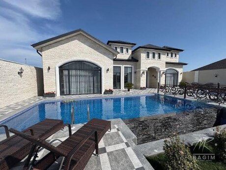 4 otaqlı həyət evi/bağ evi - Mərdəkan q. - 180 m²