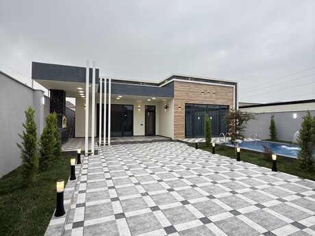 4 otaqlı həyət evi/bağ evi - Mərdəkan q. - 155 m²
