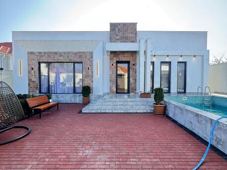 4 otaqlı həyət evi/bağ evi - Mərdəkan q. - 180 m²