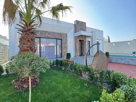 4 otaqlı həyət evi/bağ evi - Mərdəkan q. - 180 m²