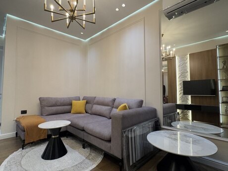 2 otaqlı yeni tikili - Şah İsmayıl Xətai m. - 75 m²