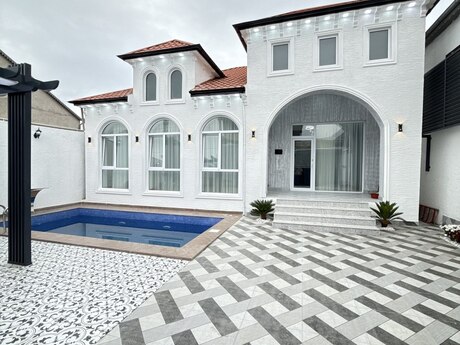 4 otaqlı həyət evi/bağ evi - Buzovna q. - 135 m²