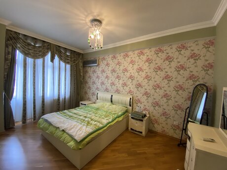 3 otaqlı yeni tikili - Şah İsmayıl Xətai m. - 135 m²
