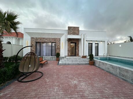 4 otaqlı həyət evi/bağ evi - Mərdəkan q. - 160 m²