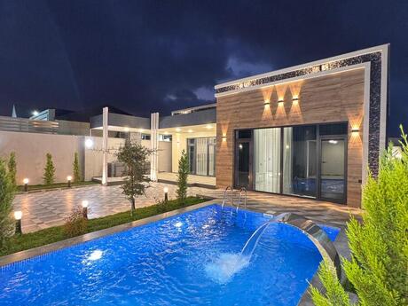 4 otaqlı həyət evi/bağ evi - Mərdəkan q. - 180 m²