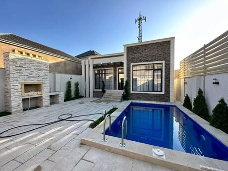 4 otaqlı həyət evi/bağ evi - Mərdəkan q. - 160 m²