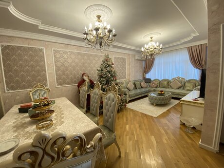 3 otaqlı yeni tikili - 8 Noyabr m. - 118 m²