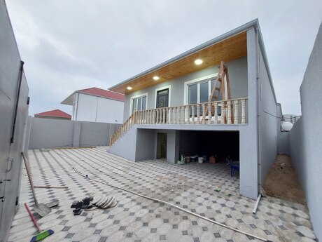 4 otaqlı həyət evi/bağ evi - Hövsan q. - 128 m²