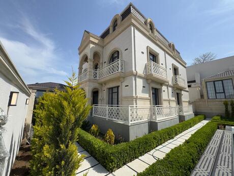 6 otaqlı həyət evi/bağ evi - Badamdar q. - 450 m²