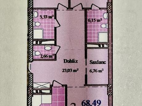 3 otaqlı yeni tikili - Neftçilər m. - 145 m²