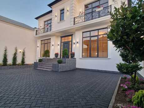 6 otaqlı həyət evi/bağ evi - Badamdar q. - 450 m²