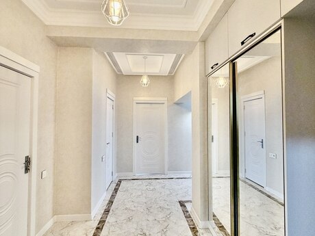 3 otaqlı yeni tikili - Qara Qarayev m. - 129 m²