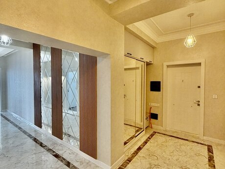3 otaqlı yeni tikili - Qara Qarayev m. - 129 m²