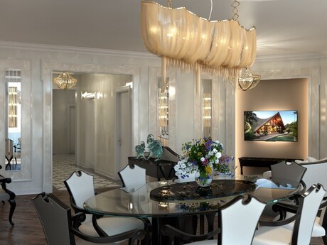 4 otaqlı yeni tikili - Elmlər Akademiyası m. - 188 m²
