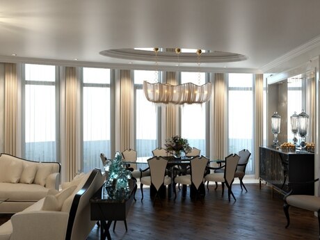 4 otaqlı yeni tikili - Elmlər Akademiyası m. - 188 m²