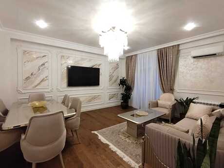4 otaqlı yeni tikili - Şah İsmayıl Xətai m. - 160 m²