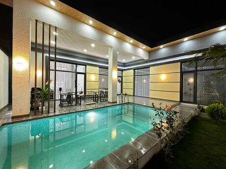 4 otaqlı həyət evi/bağ evi - Mərdəkan q. - 180 m²