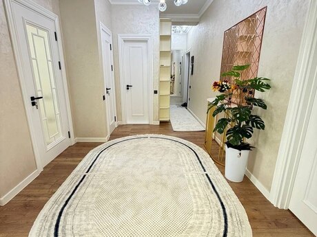 3 otaqlı yeni tikili - Şah İsmayıl Xətai m. - 125 m²