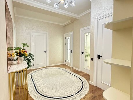 3 otaqlı yeni tikili - Şah İsmayıl Xətai m. - 125 m²