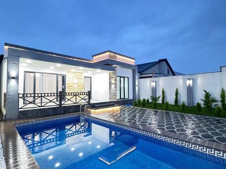 4 otaqlı həyət evi/bağ evi - Şüvəlan q. - 150 m²