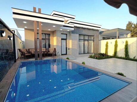 4 otaqlı həyət evi/bağ evi - Bilgəh q. - 200 m²